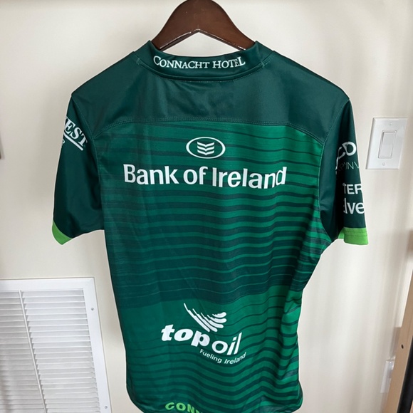 Authentic Connacht Rugby Jersey Mens Green Size S - Picture 2 of 3